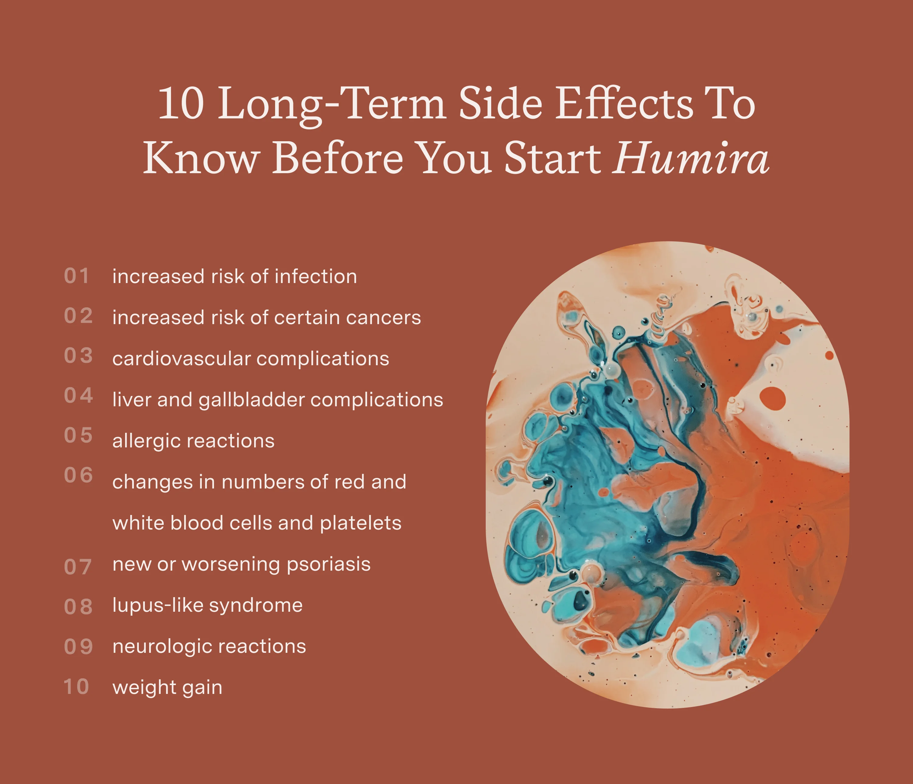 10 long-term side effects to know before you start Humira